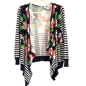 Anthropologie Moth Watergarden Cardigan XL